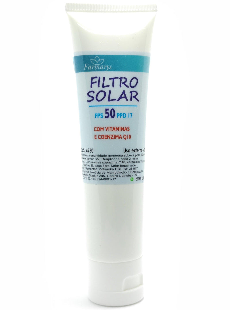 Filtro Solar FPS 50 60g - Farmarys