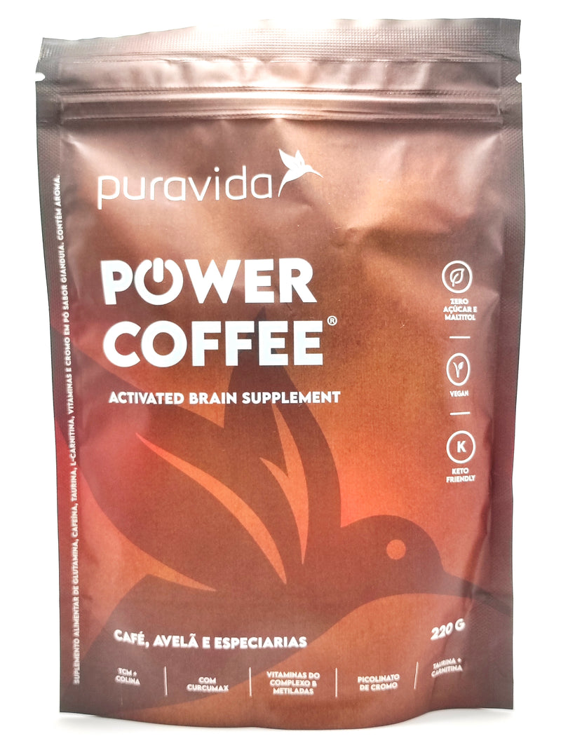 POWER COFFEE ACTIVATED BRAIN SUPPLEMENT